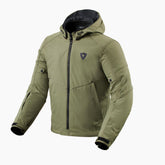 Giacca Afterburn H2O, una giacca moto impermeabile con protezioni CE. Ideale per uso quotidiano. Di REV'IT!.